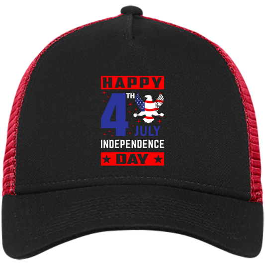 HAPPY 4TH INDEPENDENCE DAY Snapback Trucker Cap