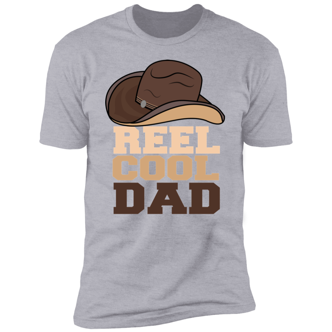 REEL COOL DAD-Premium Short Sleeve T-Shirt