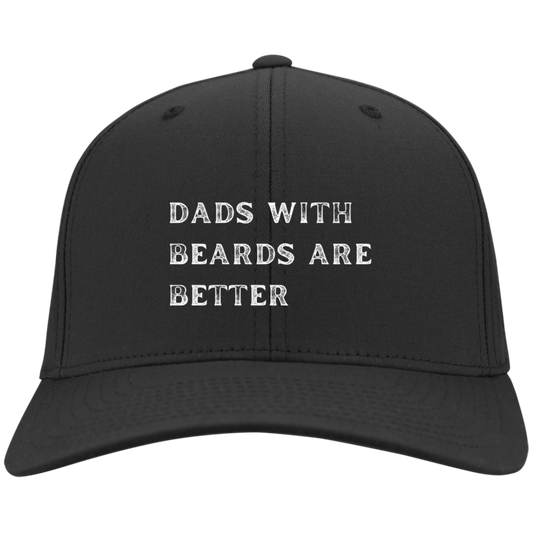 Dads With Beards Are Better Twill Cap