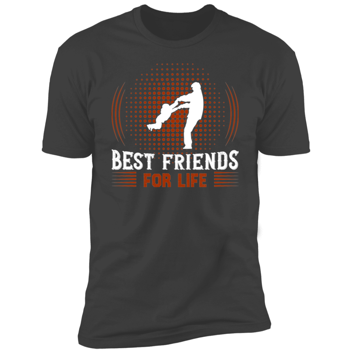 Beds Friends for Life Dad  Short Sleeve T-Shirt