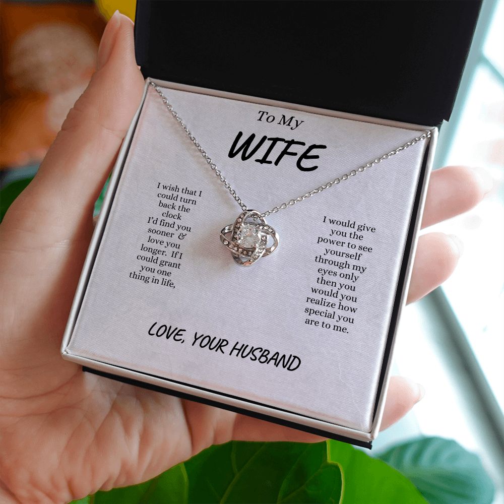 My Wife| Love Knot Necklace